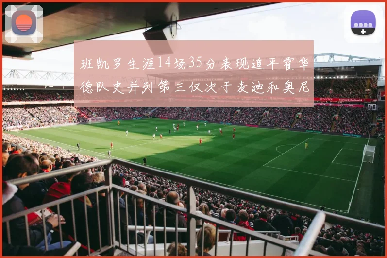 班凯罗生涯14场35分表现追平霍华德队史并列第三仅次于麦迪和奥尼尔
